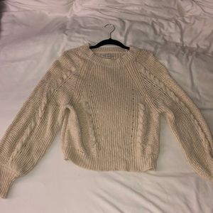🚫SOLD🚫AEO Cream Sweater